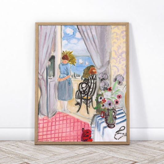 Henri Matisse Print, Les Regates de Nice, French Riviera