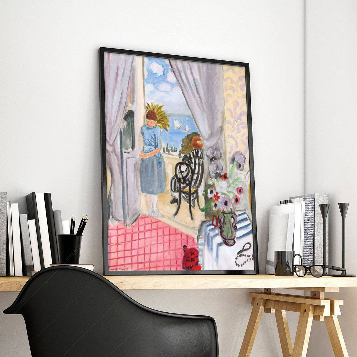 Henri Matisse Print, Les Regates de Nice, French Riviera