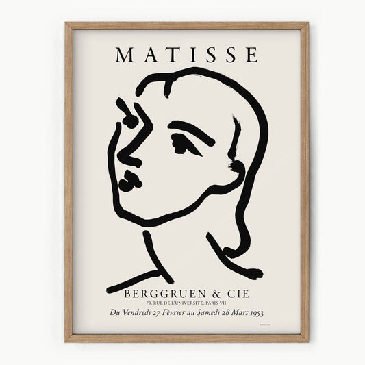 Henri Matisse Print, Minimalist Wall Decor