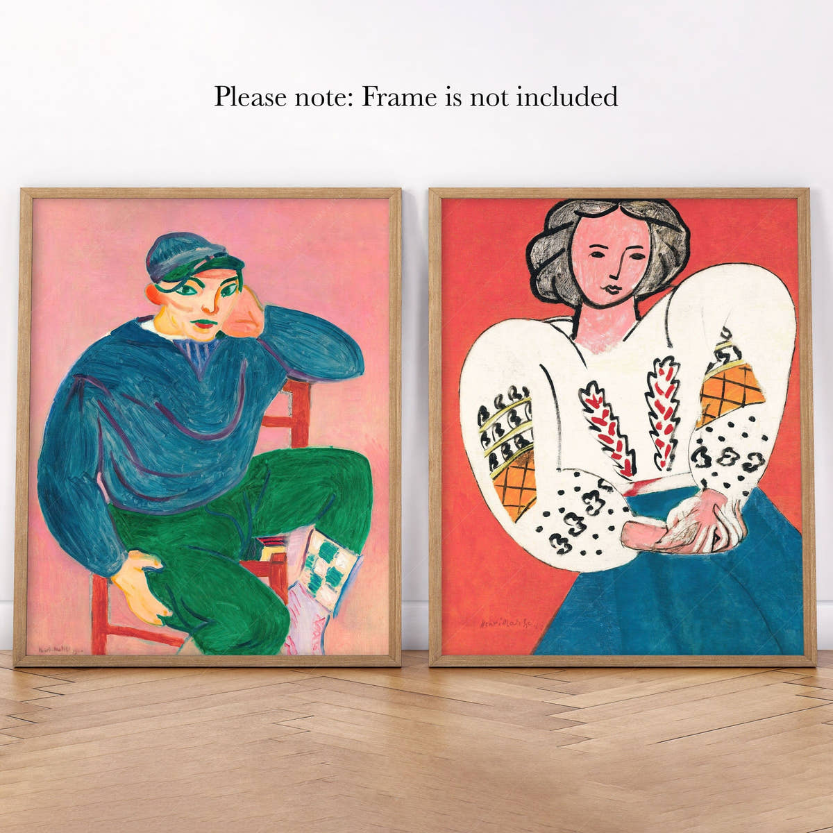 Henri Matisse, Set of 2 prints, Young sailor and La Blouse Roumaine