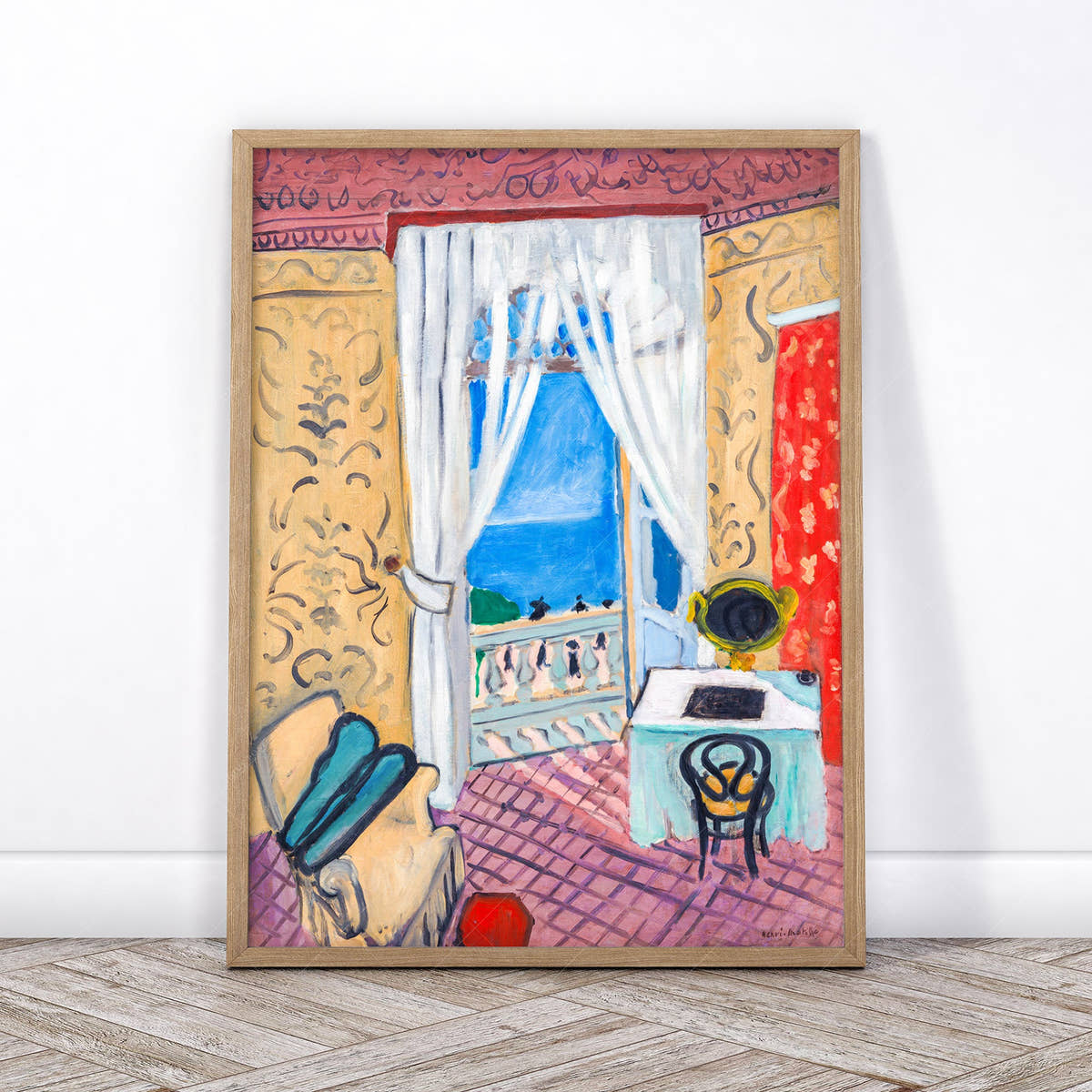 Henri Matisse, Set of 3 Prints, Interior with violin case and phonographe