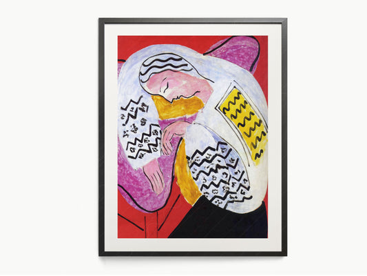 Henri Matisse, The Dream, Museum-quality Fine Art Print