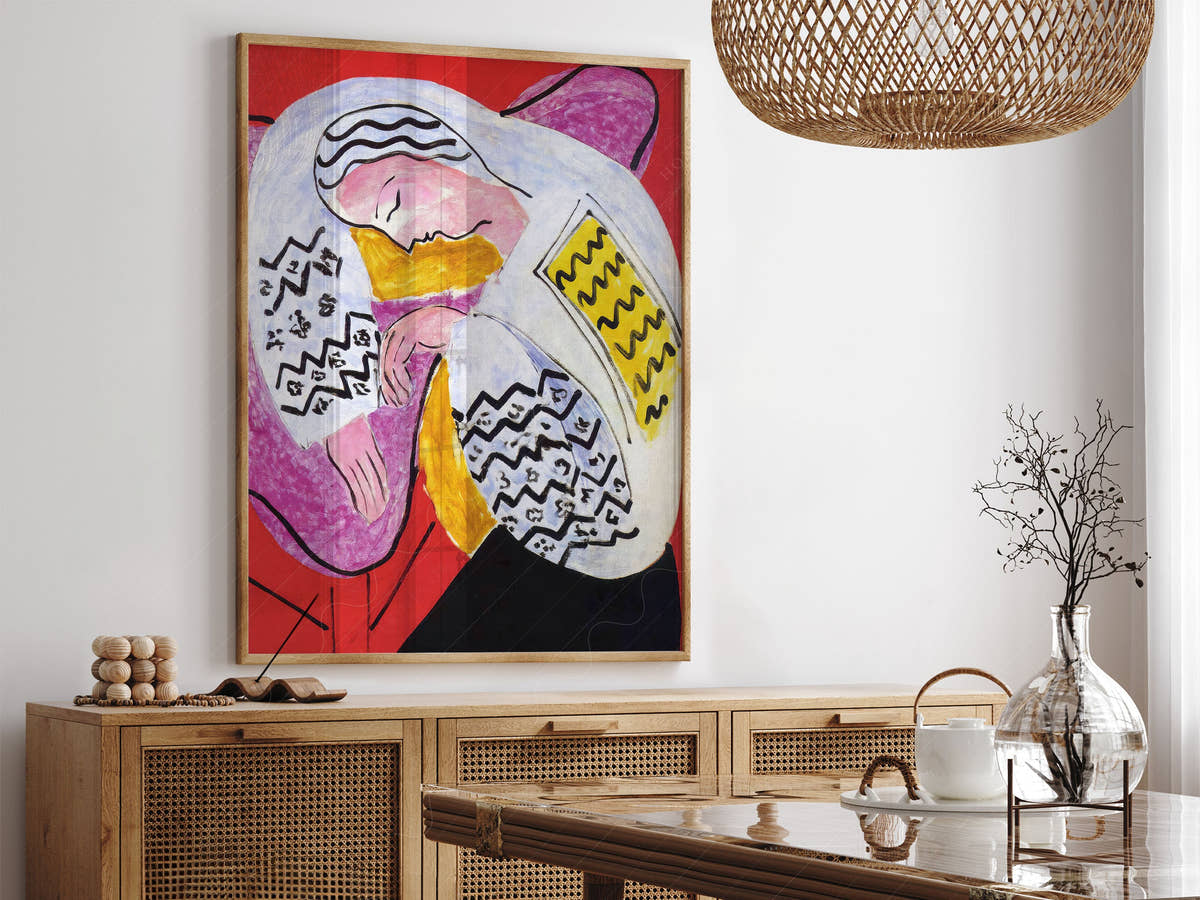 Henri Matisse, The Dream, Museum-quality Fine Art Print