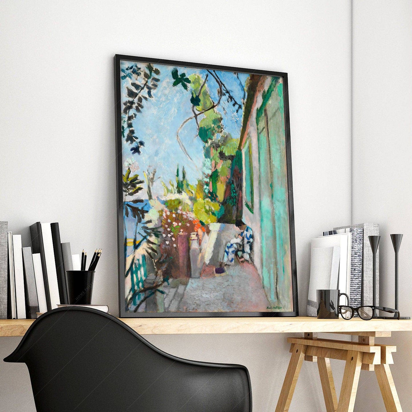 Henri Matisse, The Terrace, Le Cateu Cambrésis, Fine Art Print
