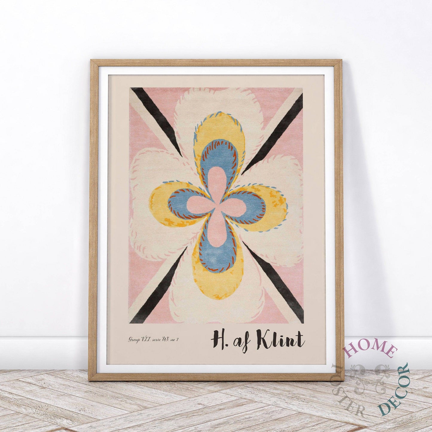 Hilma af Klint Famous Painting, Group VII no 7 Poster