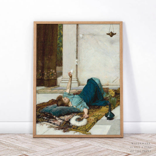 John William Waterhouse, Dolce Far Niente Poster, Fine Art Print