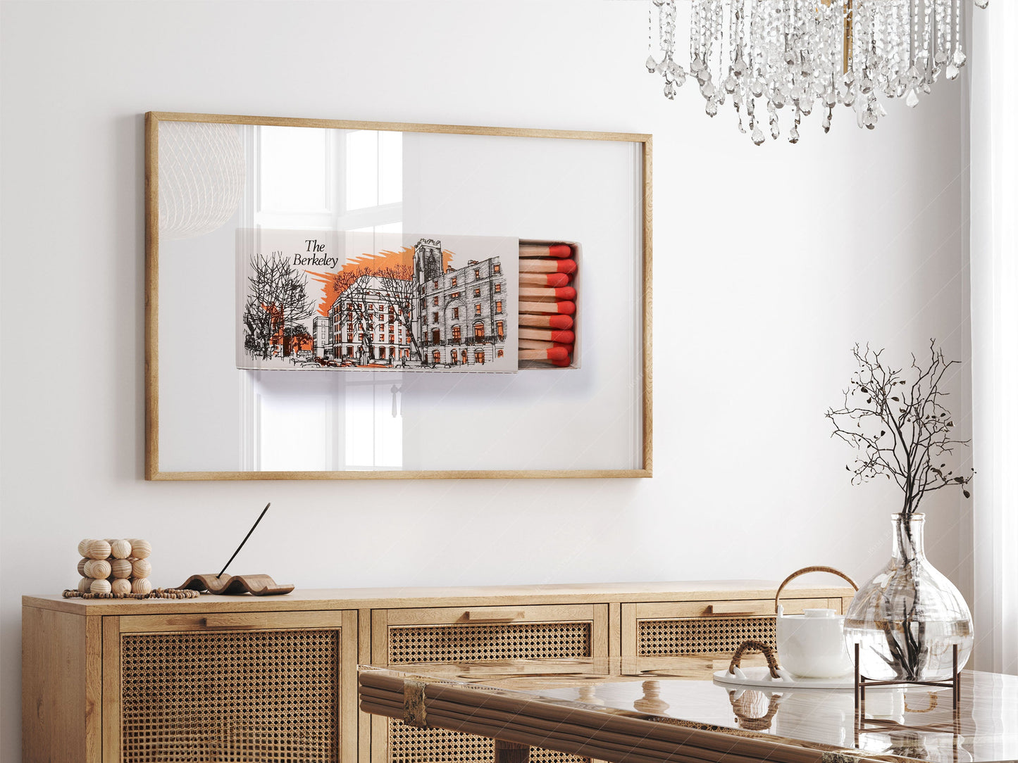 London wall art, The Berkeley Hotel, Matchbox photography, Elegant wall decor