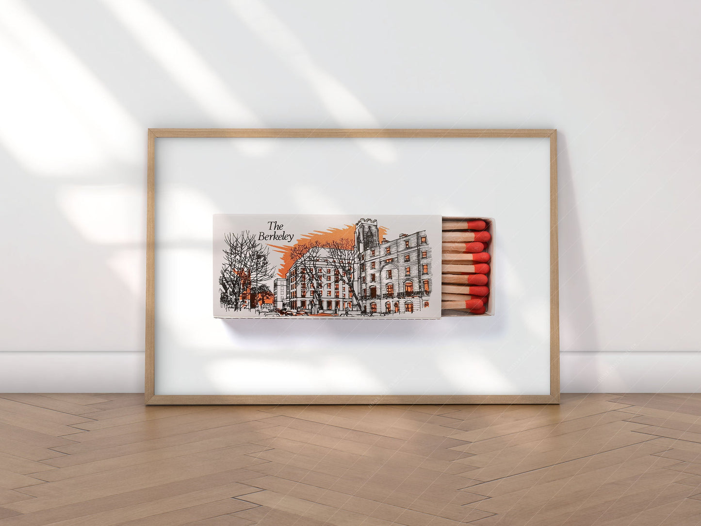 London wall art, The Berkeley Hotel, Matchbox photography, Elegant wall decor