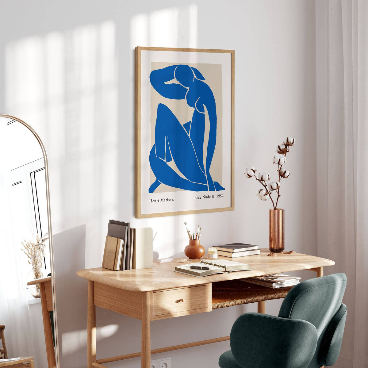 Matisse Poster, Blue Figure II, Nu Bleu Poster