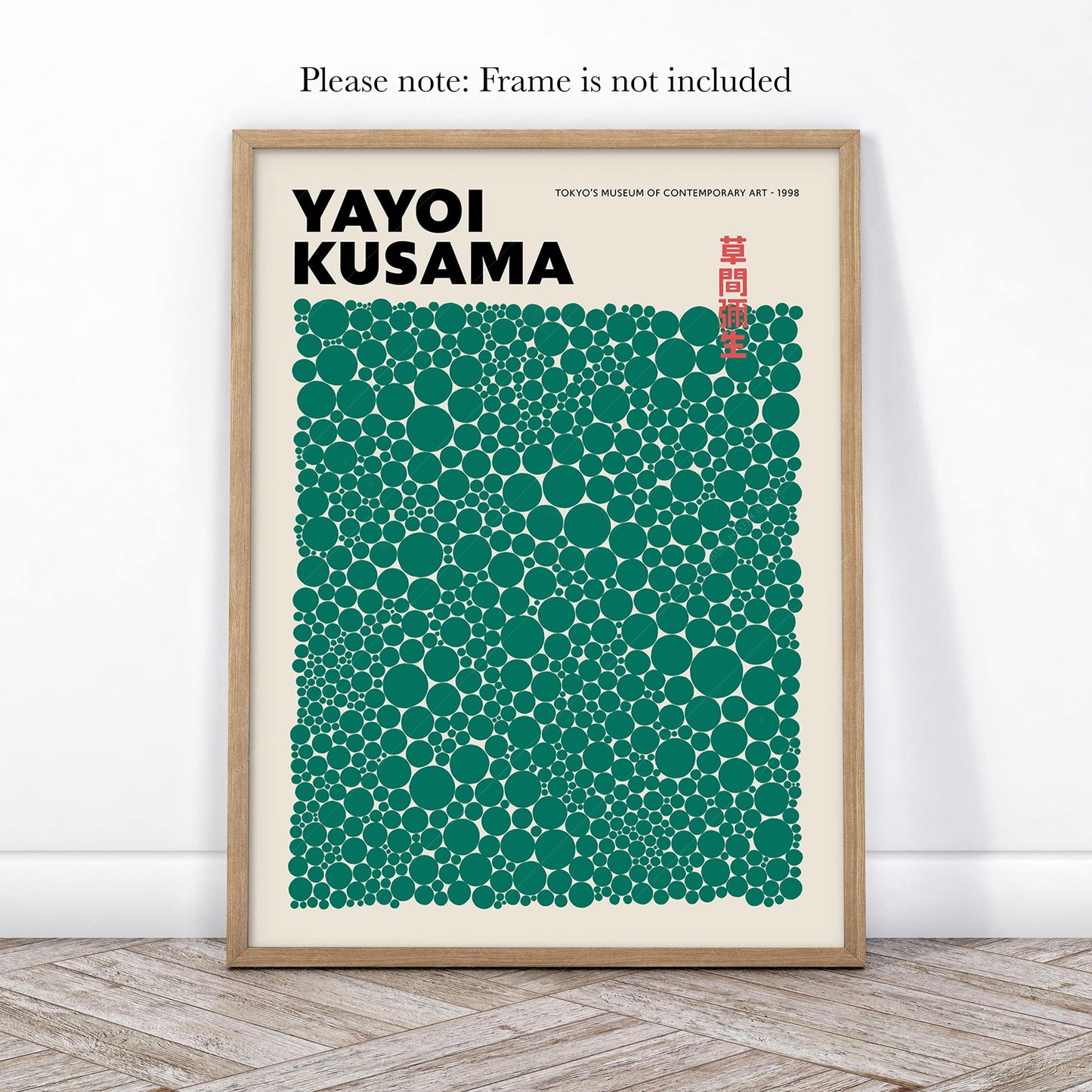 Modern Gallery Wall, Set of 3 Prints, Henri Matisse, Yayoi Kusama, Flower Market New York