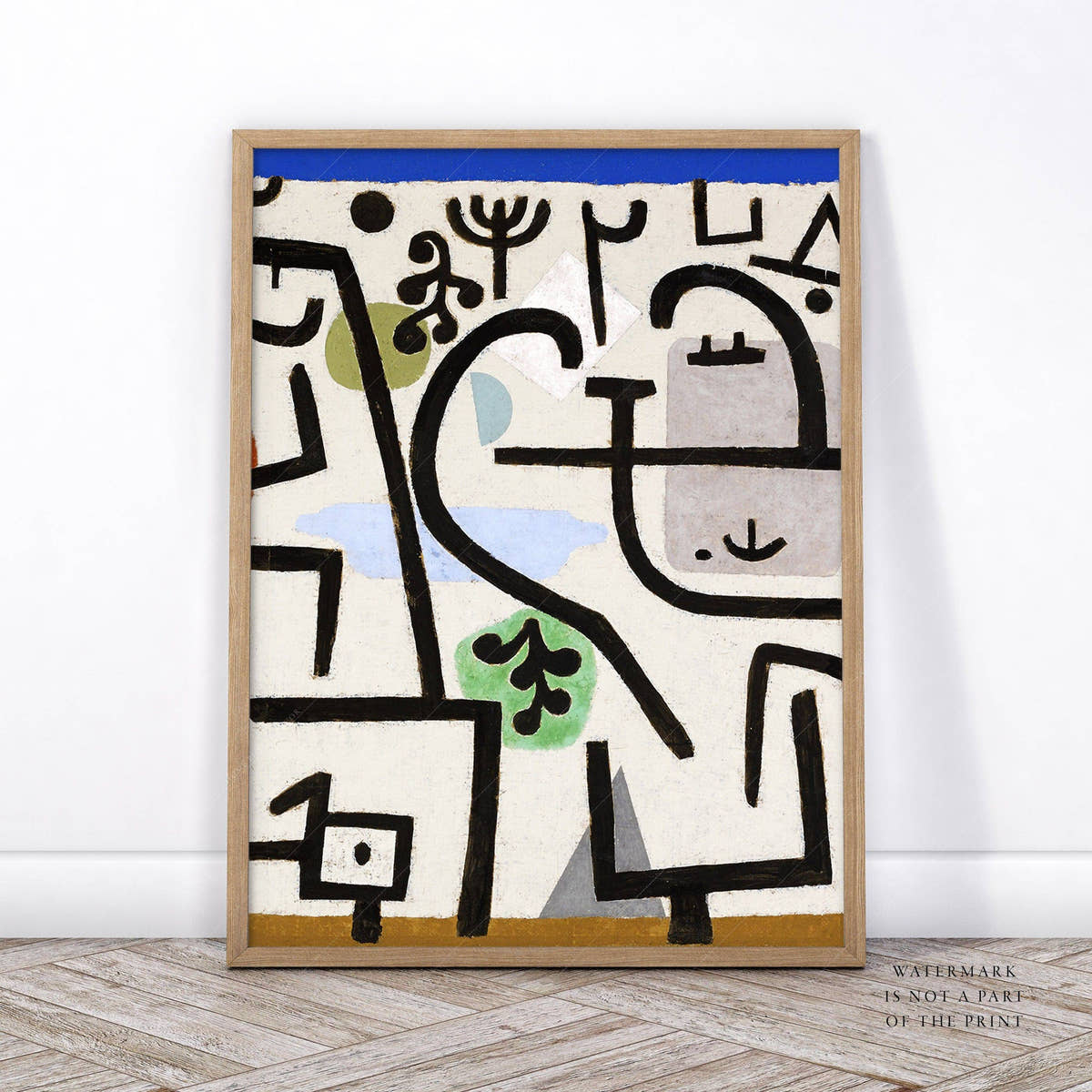 Modern Set 3 Print, Paul Klee Poster, 20th Century, Colourful Art, Geometric Print, Minimalist Wall Decor, Modern Gallery, Rich Port 1938