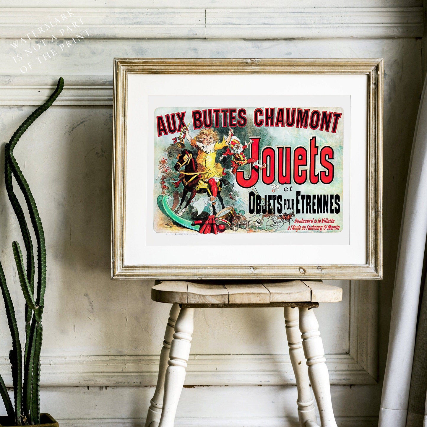 Monica’s living room Poster, As seen in Friends, Aux Buttes Chaumont Jouets