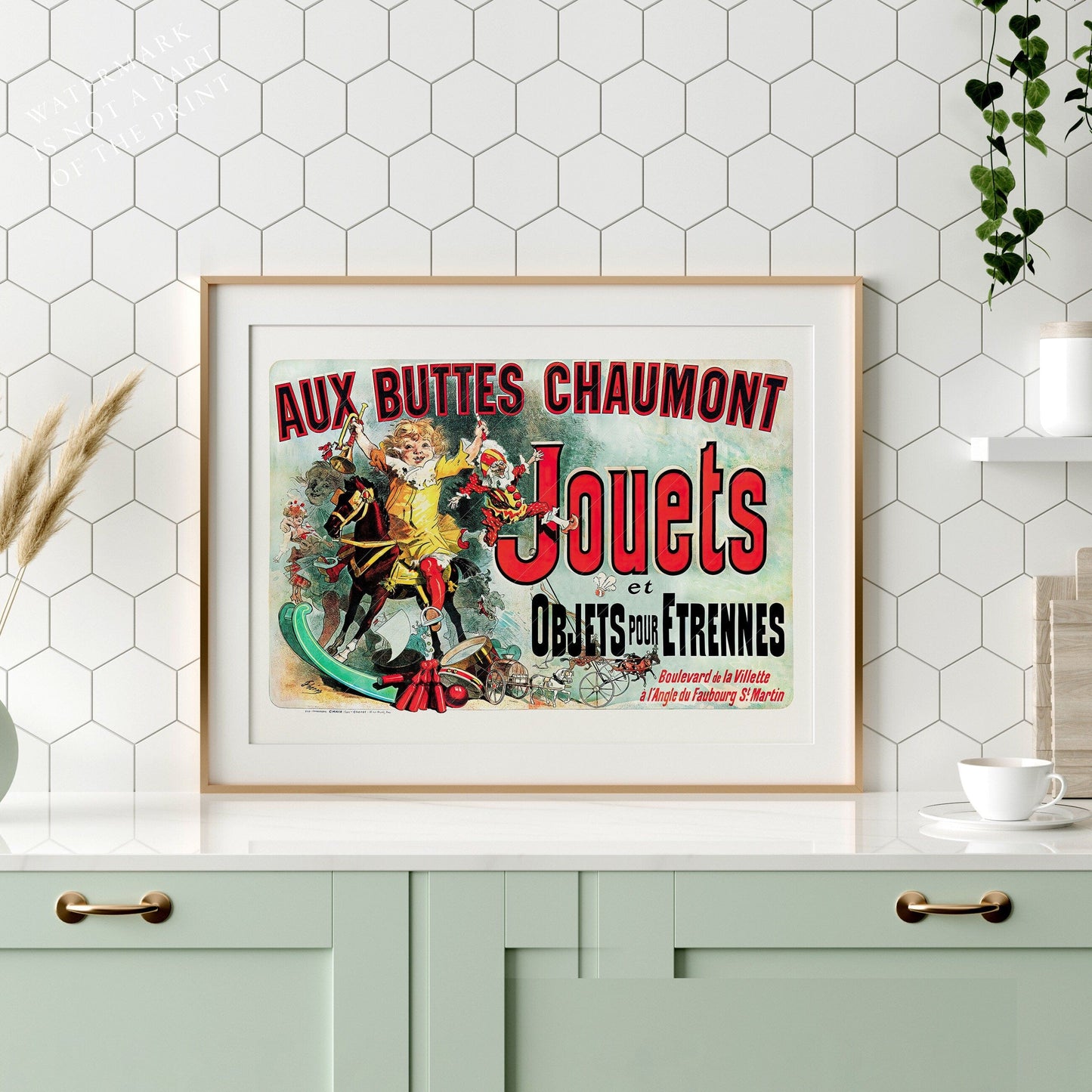 Monica’s living room Poster, As seen in Friends, Aux Buttes Chaumont Jouets