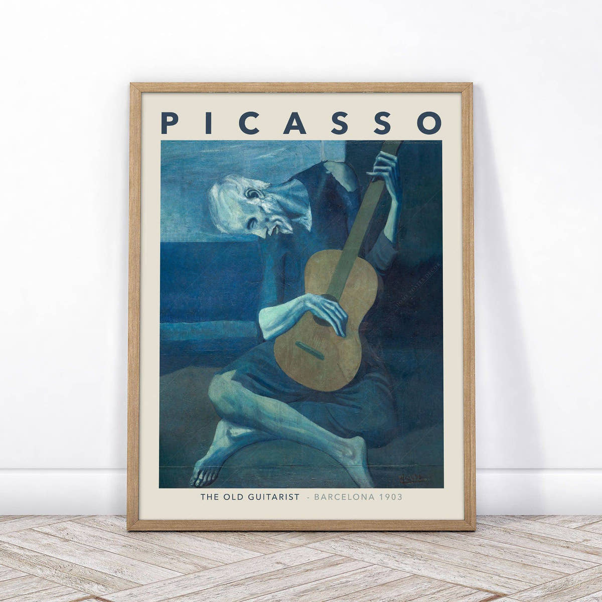 Pablo Picasso Home Decor, Museum Quality Prints, The Old Guitarist