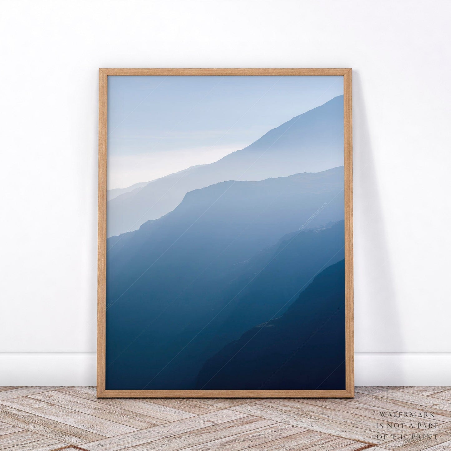 Panoramic Mountains Photography, Set of 2 prints