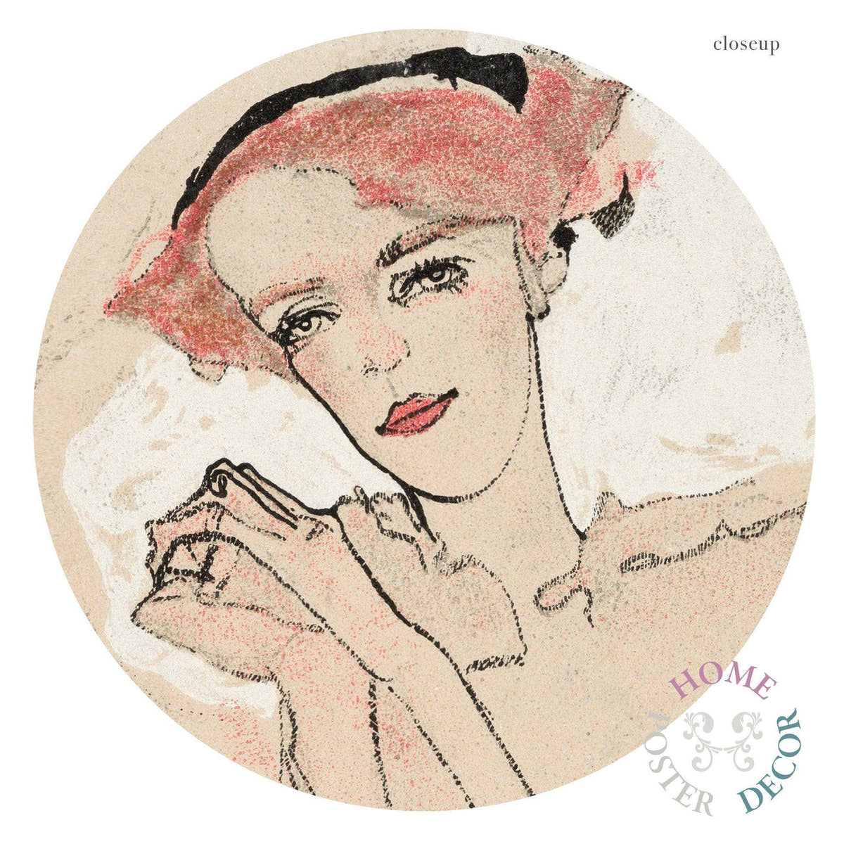 Portrait of a Woman (1910) by Egon Schiele, Fine Art Print