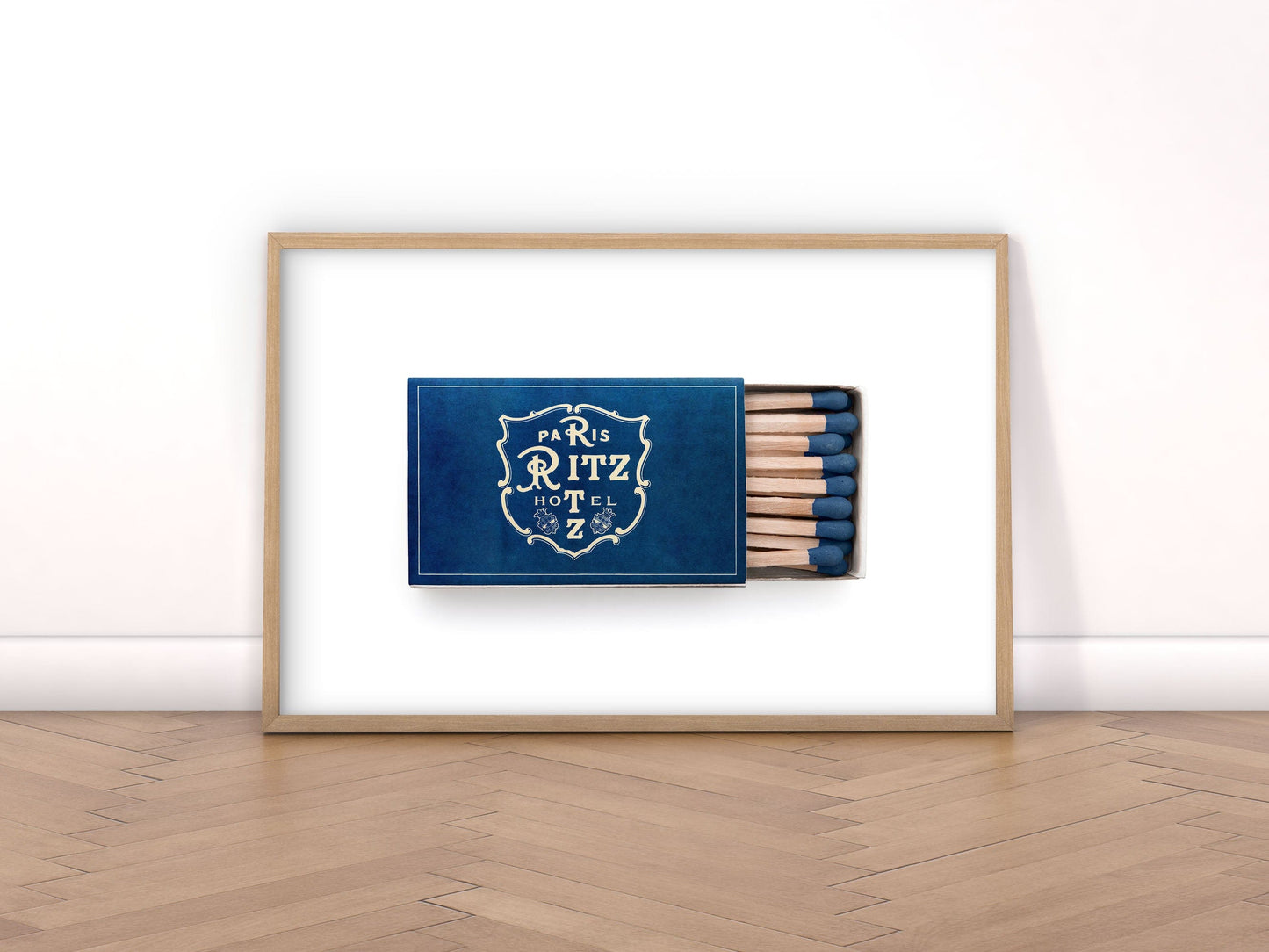 Vintage matchbox photography, Paris Ritz hotel, Elegant home decor