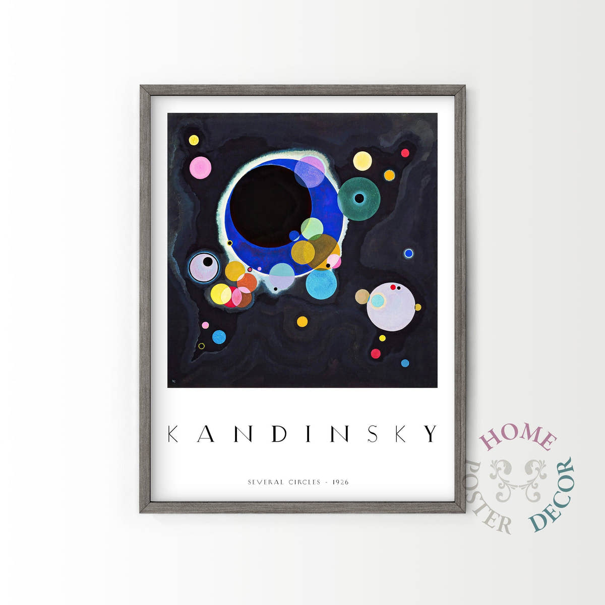 Wassily Kandinsky, Exhibition Poster, Fine Art