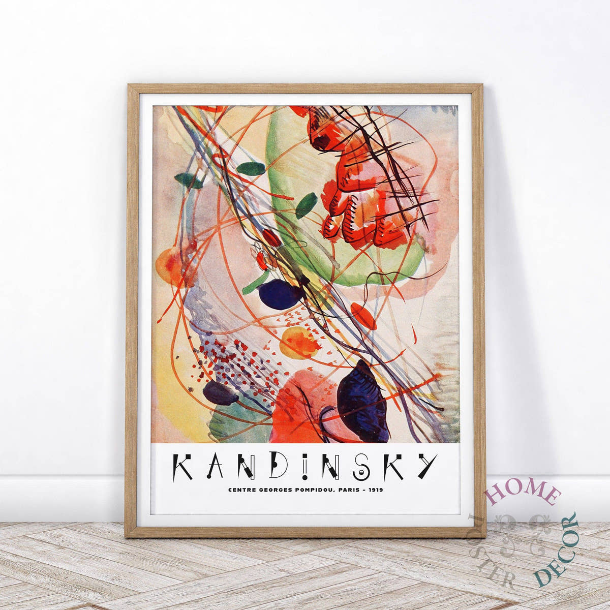 Wassily Kandinsky Print, Exhibition Poster, Fine Art