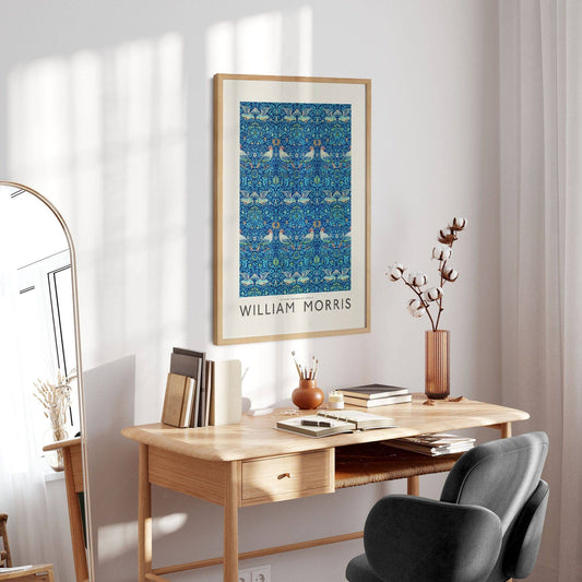 William Morris, Bird Pattern, Fine Art Print