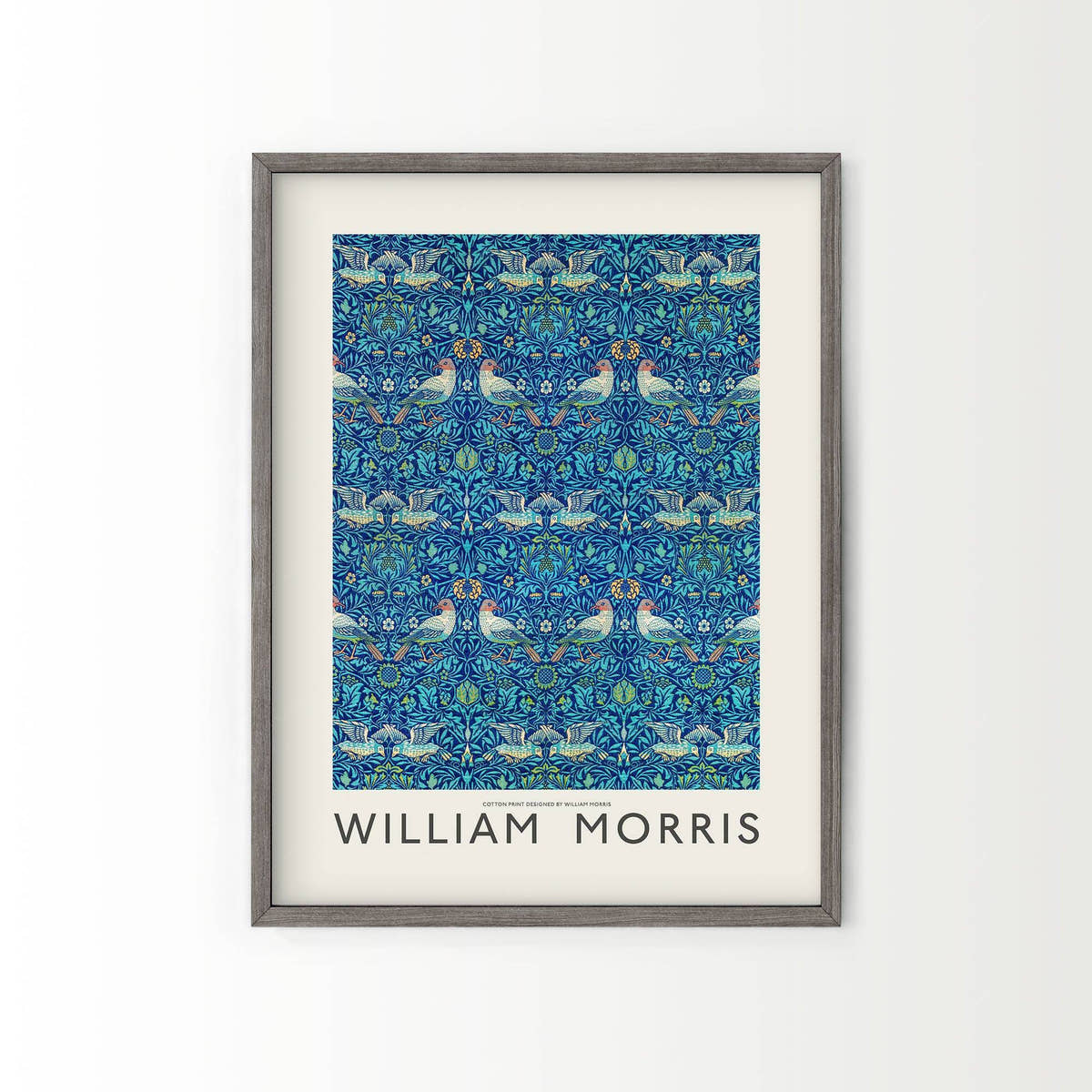 William Morris, Bird Pattern, Fine Art Print