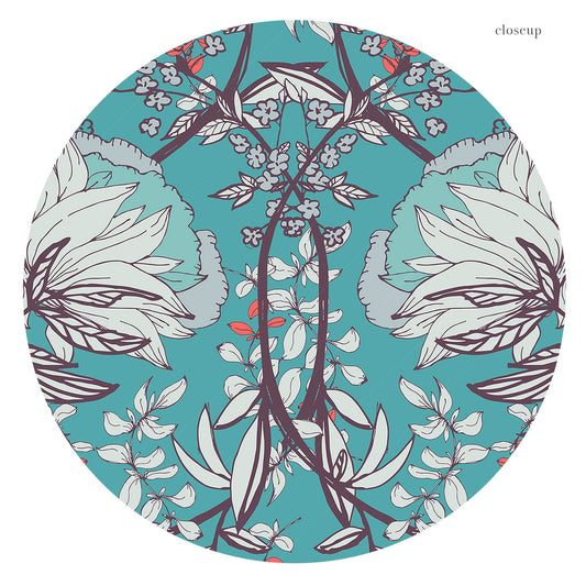 William Morris, Blue Floral , Fine Art Print