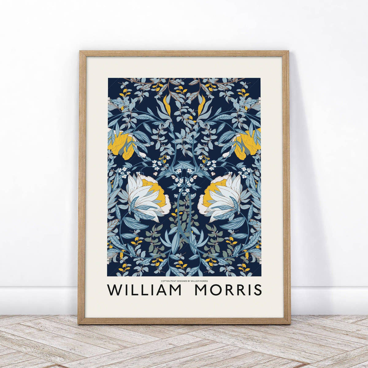 William Morris, Blue Floral Wall Art, Fine Art Prints