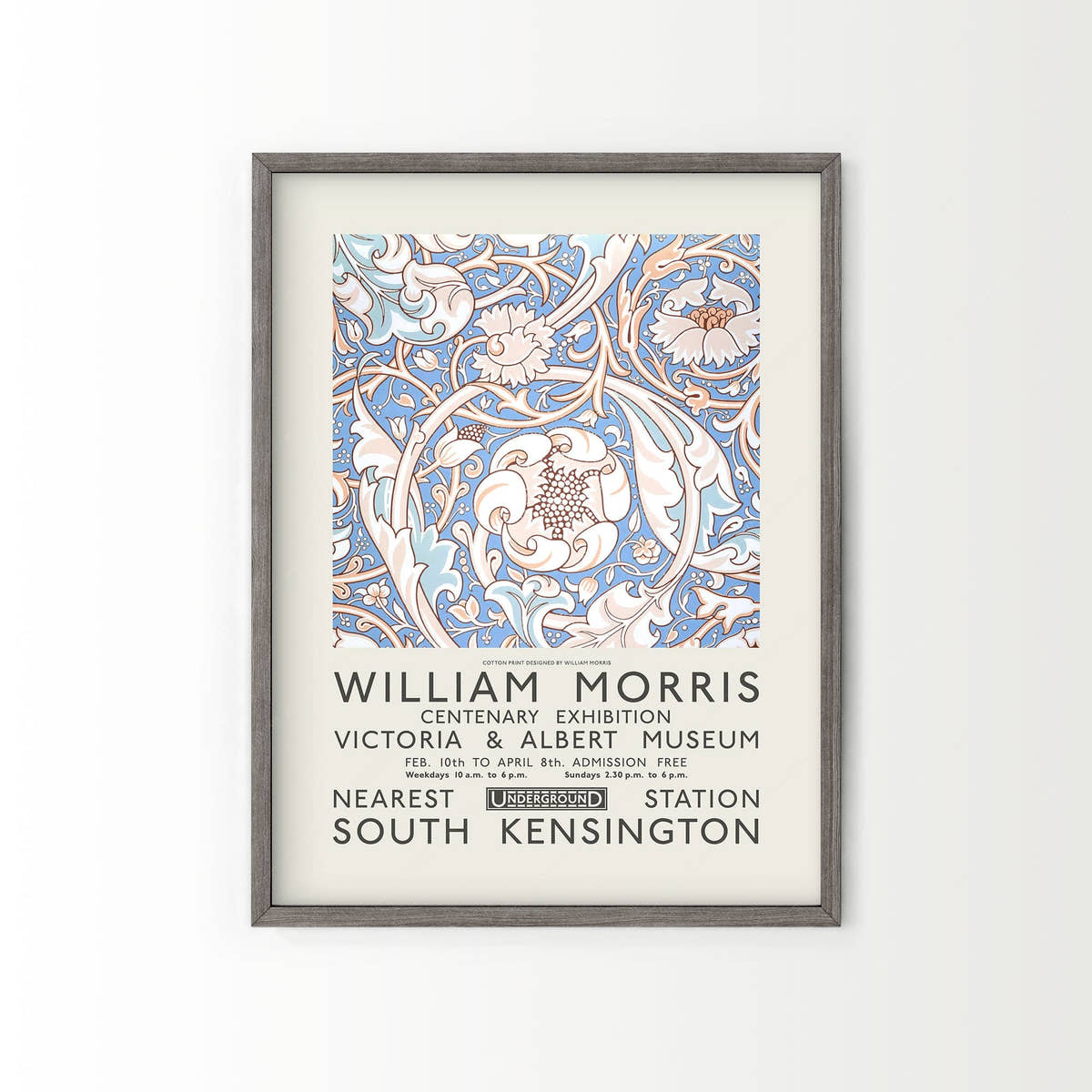William Morris, Compton Flower, Fine Art Print