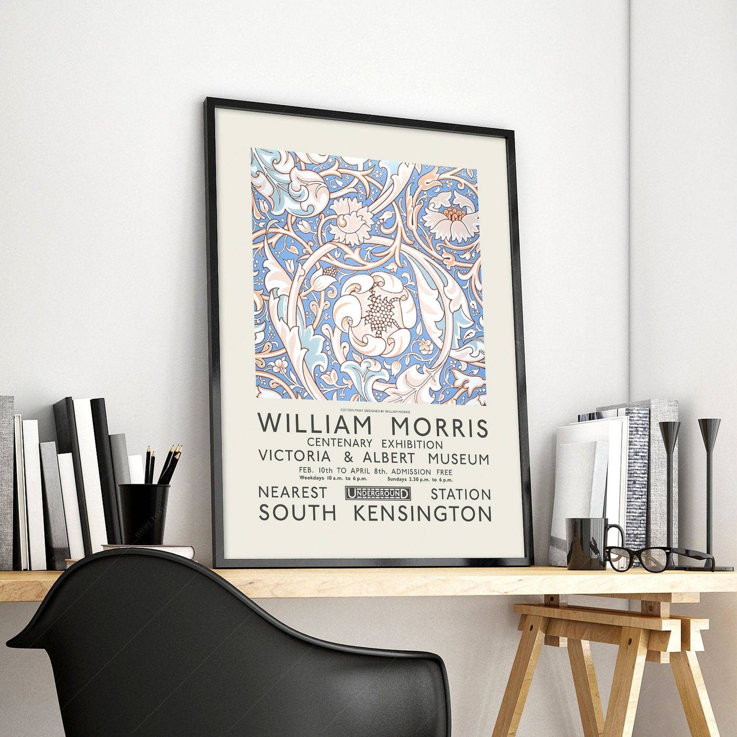 William Morris, Compton Flower, Fine Art Print