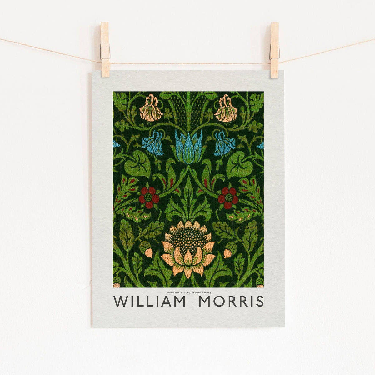 William Morris, Floral Pattern, Fine Art Print