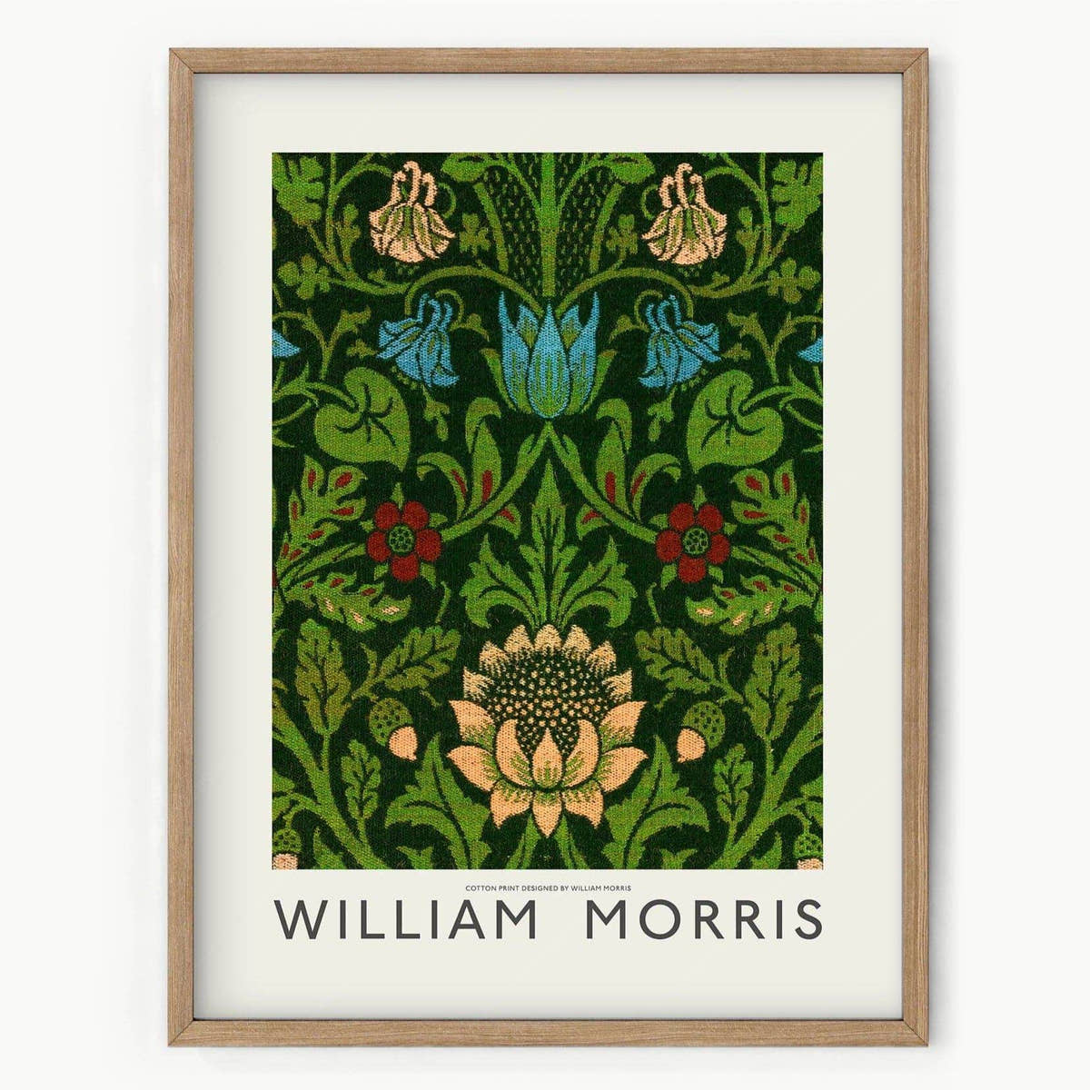 William Morris, Floral Pattern, Fine Art Print