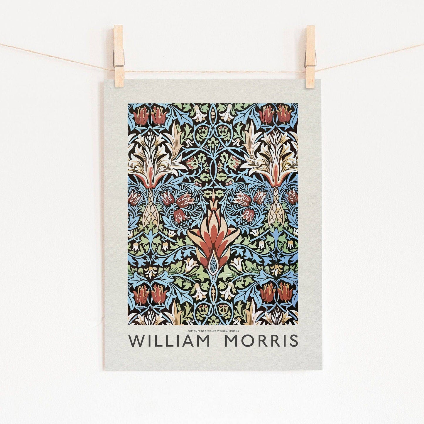 William Morris, Floral Wall Art, Fine Art Print