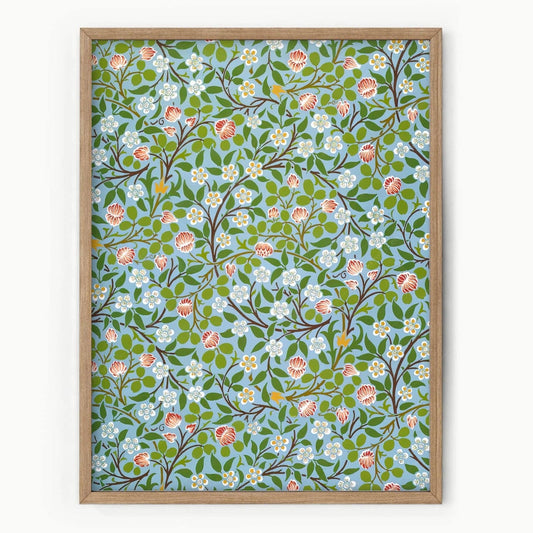 William Morris, Green Floral, Victorian Era