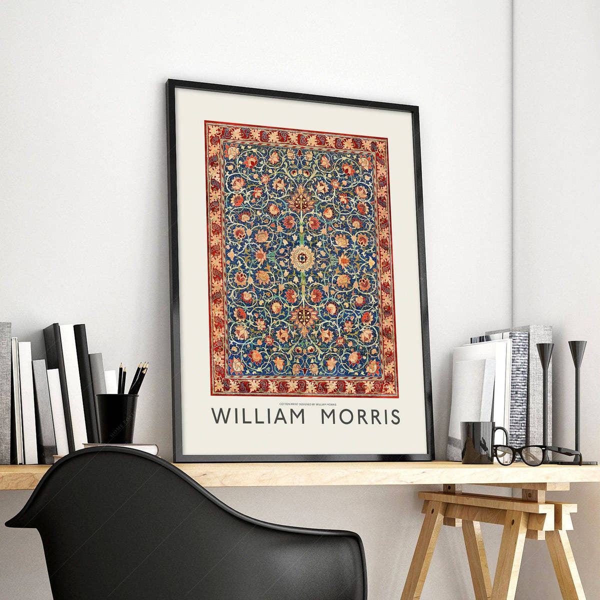 William Morris, Holland Park carpet, Fine Art Print