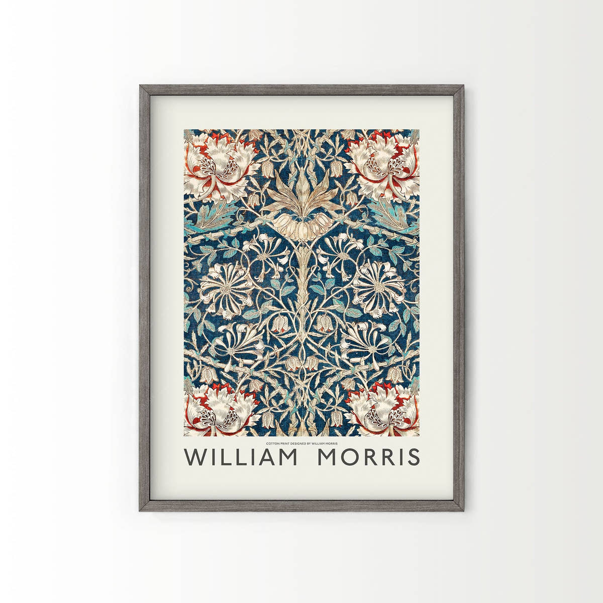 William Morris, Honeysuckle Flower, Fine Art Print