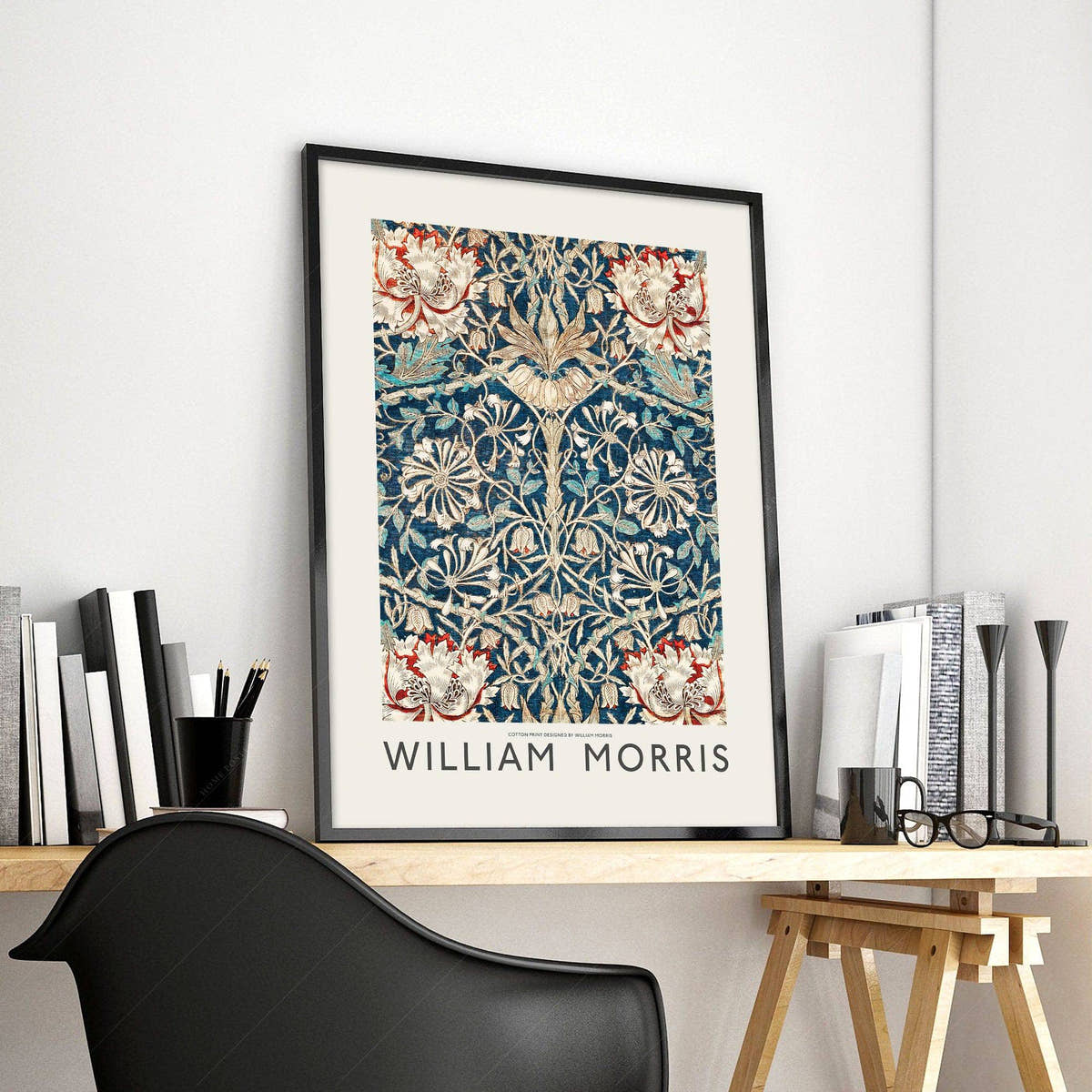 William Morris, Honeysuckle Flower, Fine Art Print