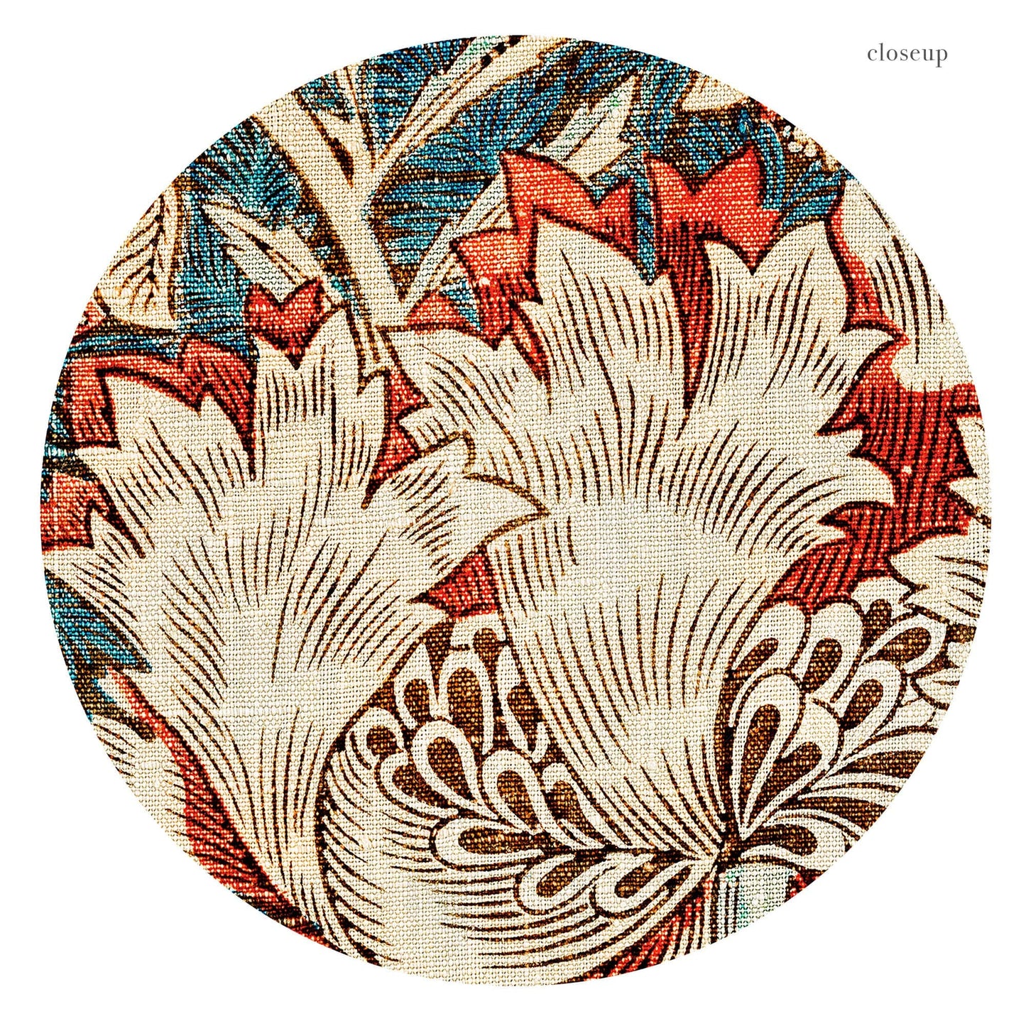 William Morris, Honeysuckle Print, Exhibition Poster