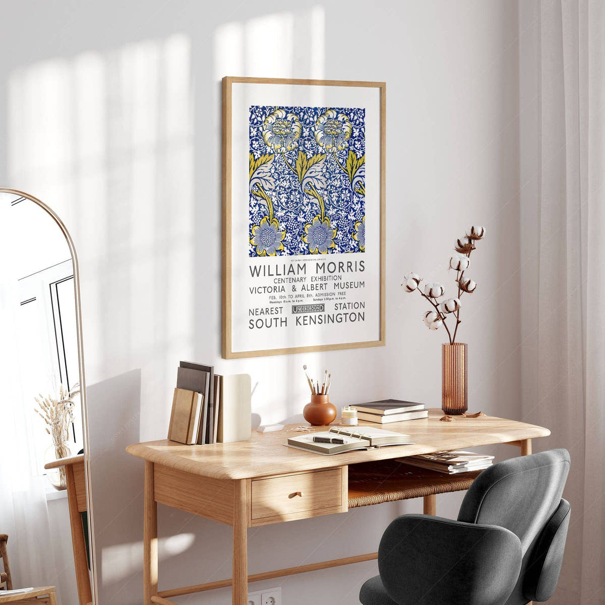 William Morris, Kennet Flower Poster