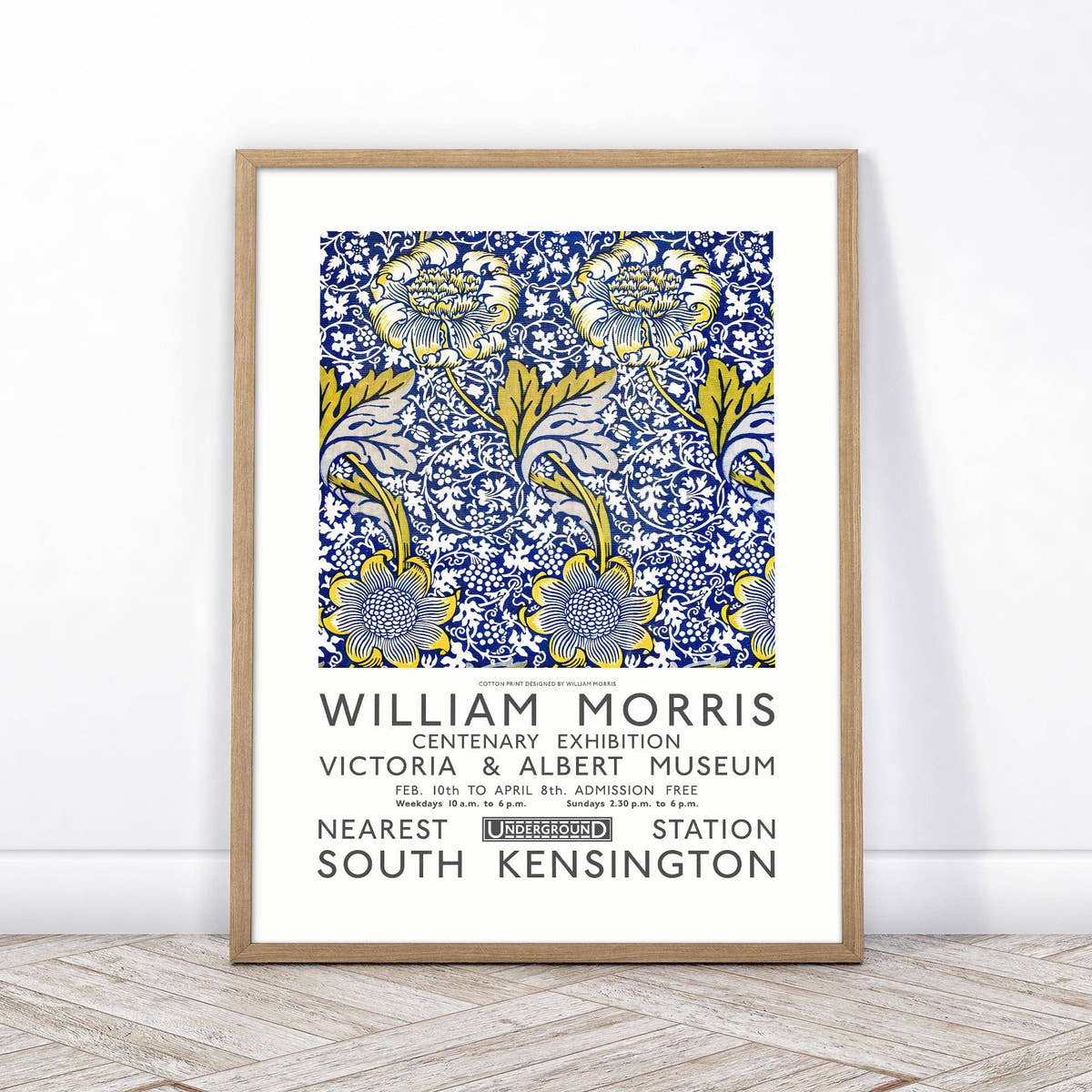 William Morris, Kennet Flower Poster