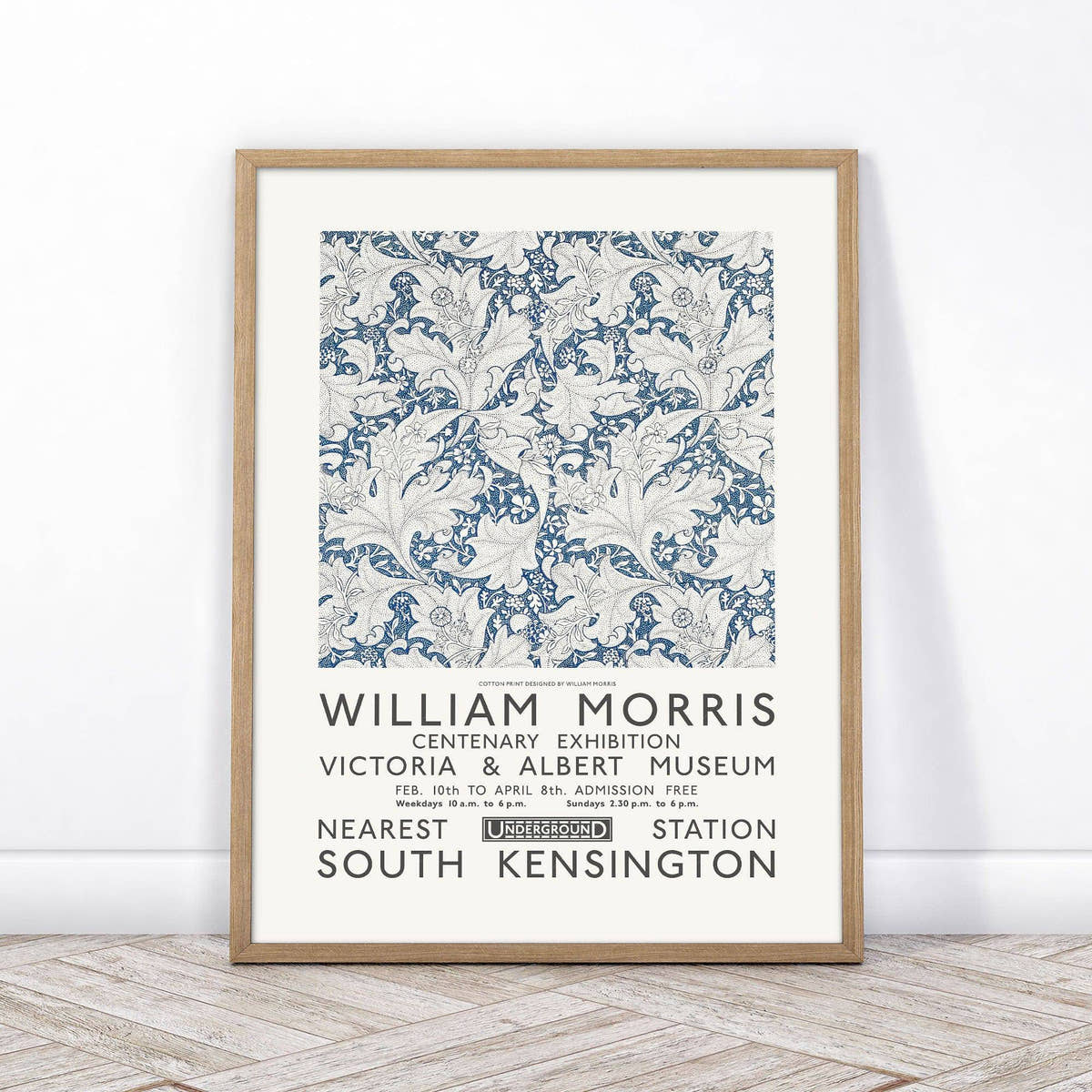 William Morris, Leaf Pattern, Fine Art Print