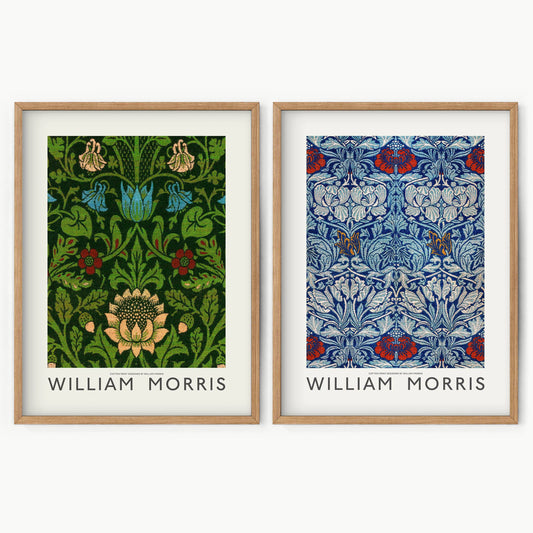 William Morris, Set of 2 Prints, Fine Art Print