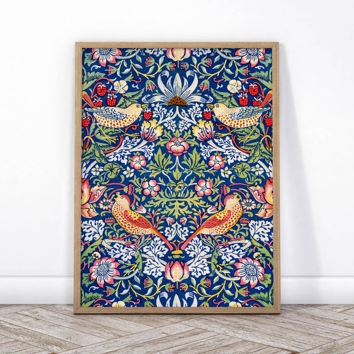 William Morris, Strawberry Thief, Set of 3 prints