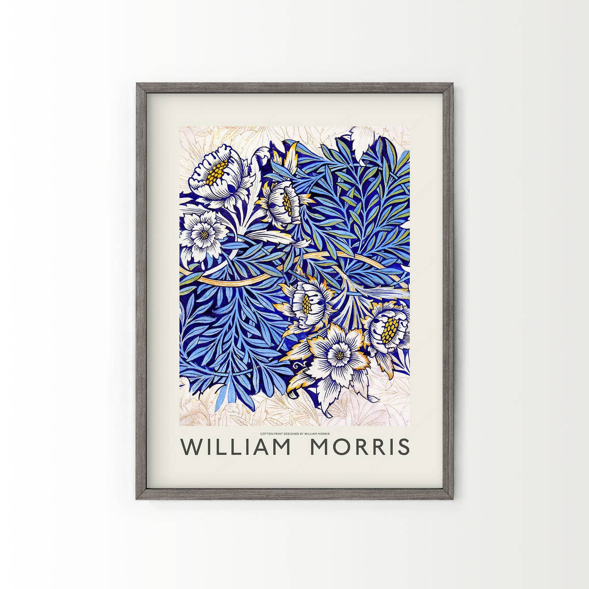William Morris, Tulip and Willow Indigo Poster