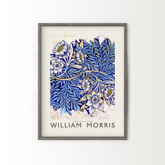 William Morris, Tulip and Willow Indigo Poster
