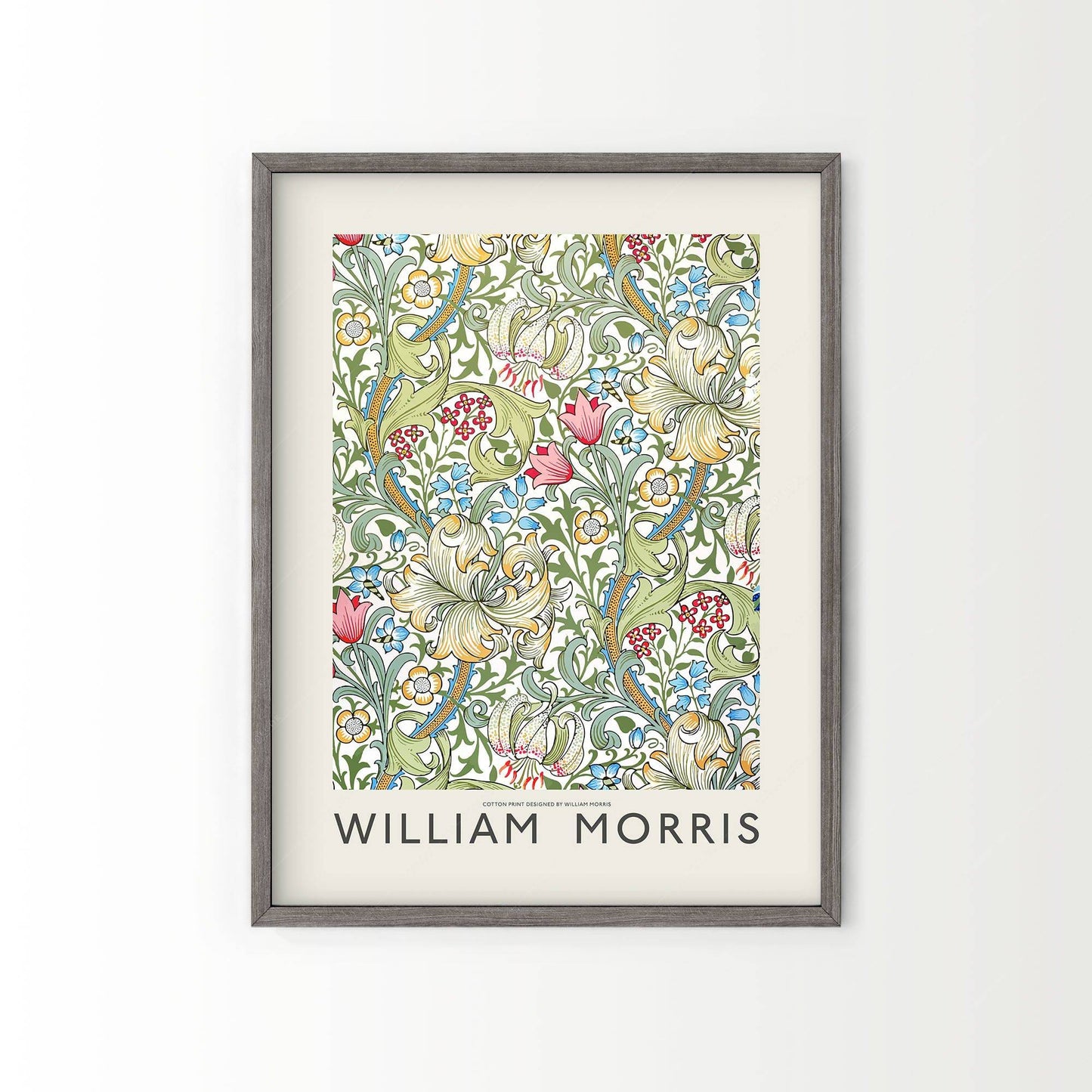 William Morris, Vine Flowers, Fine Art Print