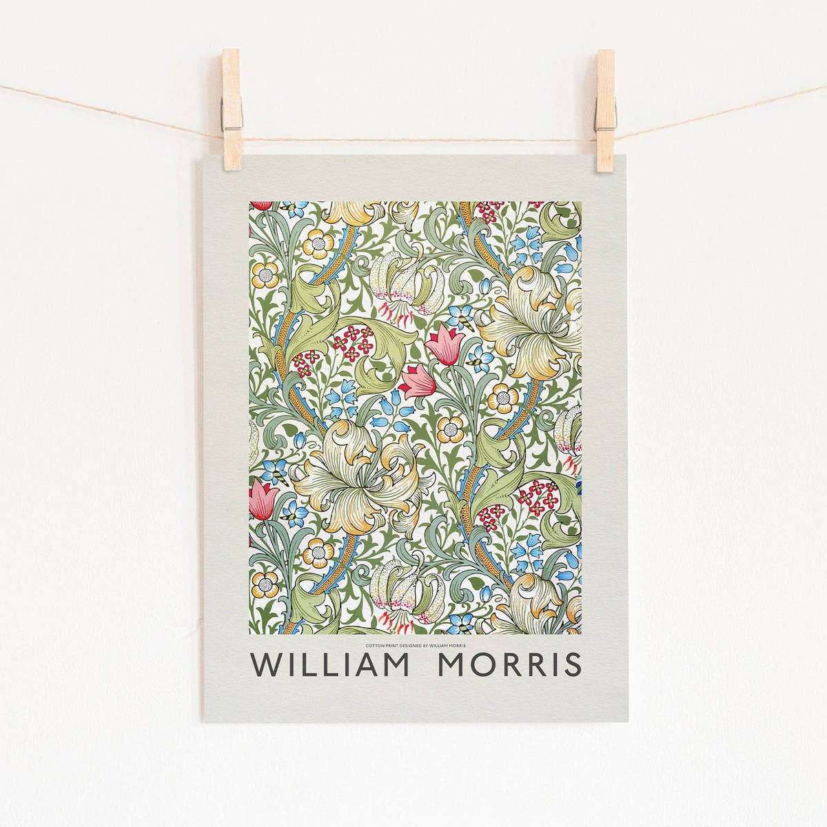 William Morris, Vine Flowers, Fine Art Print