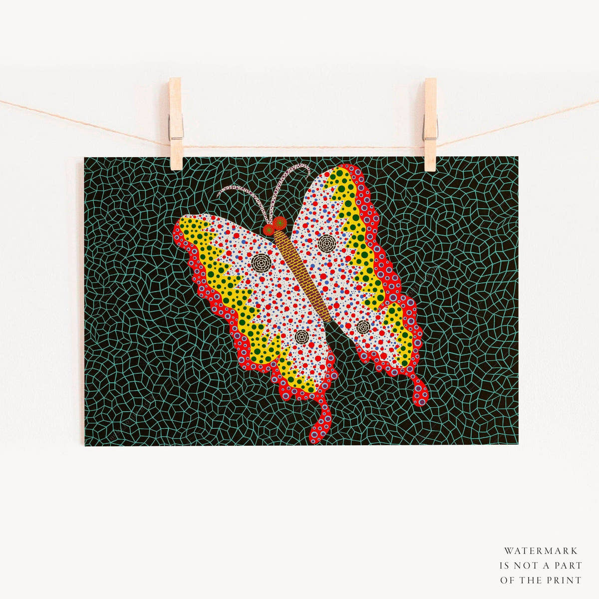 Yayoi Kusama Print, Contemporary Wall Decor, Fine Art Print