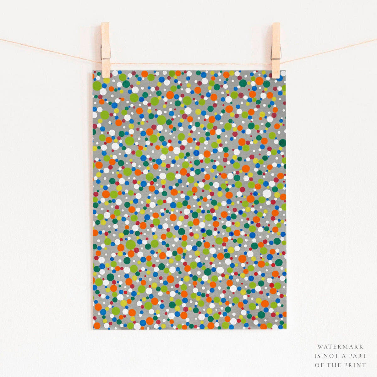 Yayoi Kusama Print, Contemporary Wall Decor, Dots Obsession