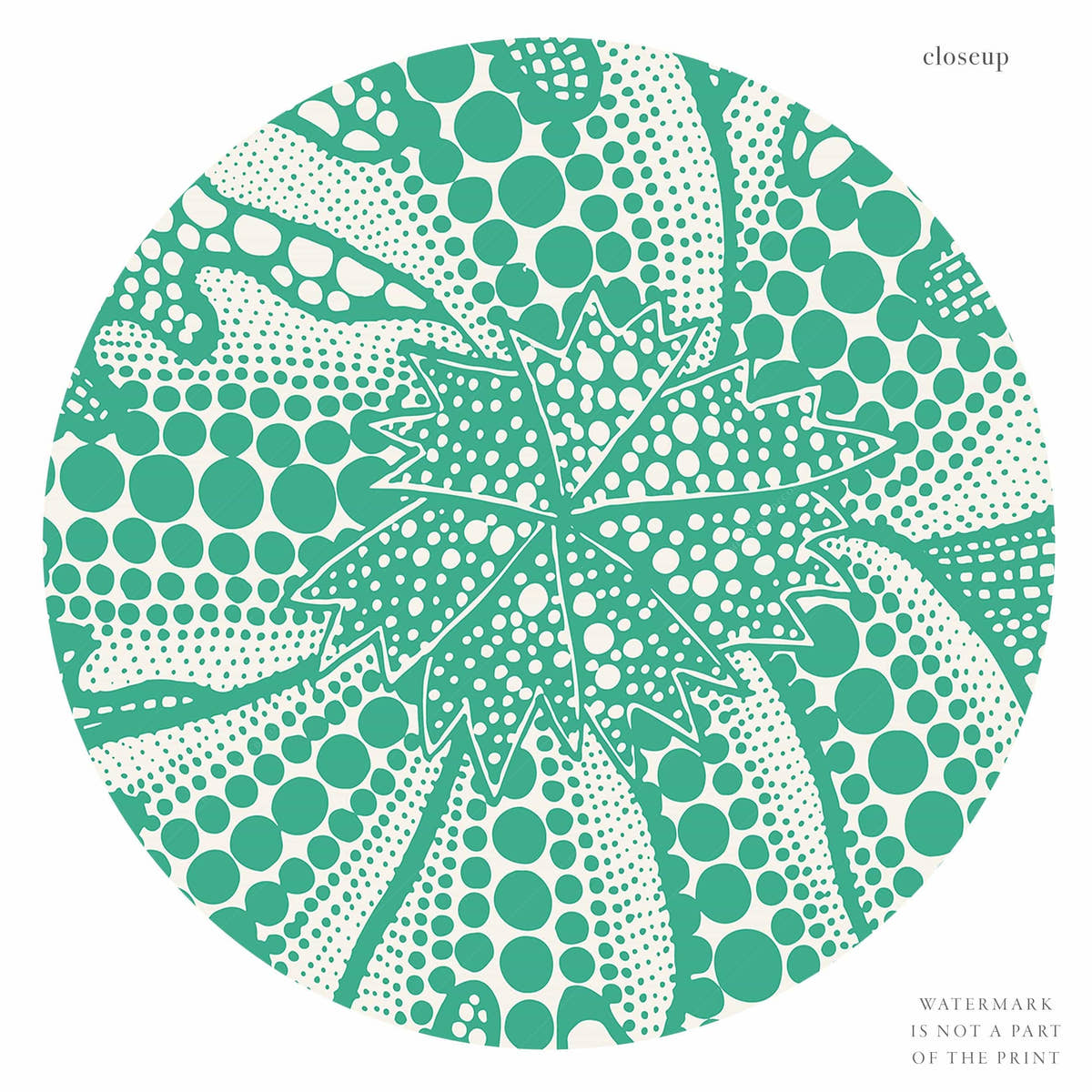 Yayoi Kusama Print, Contemporary Wall Decor, Floral Art