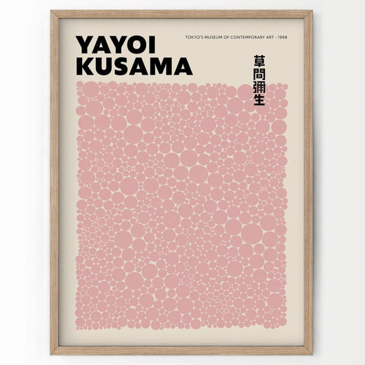 Yayoi Kusama Print, Contemporary Wall Decor, Fine Art Print